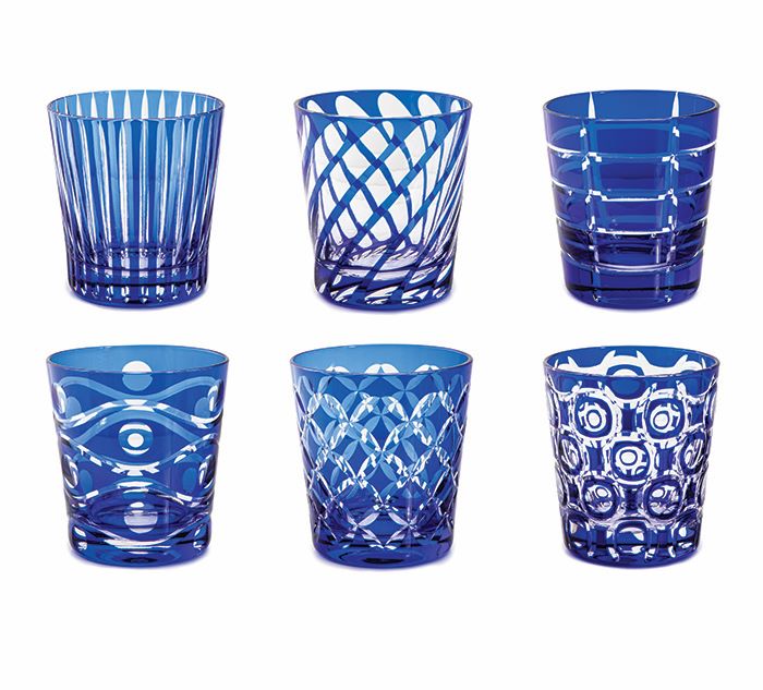 Livellara luxe glazen handgemaakt uit Milaan