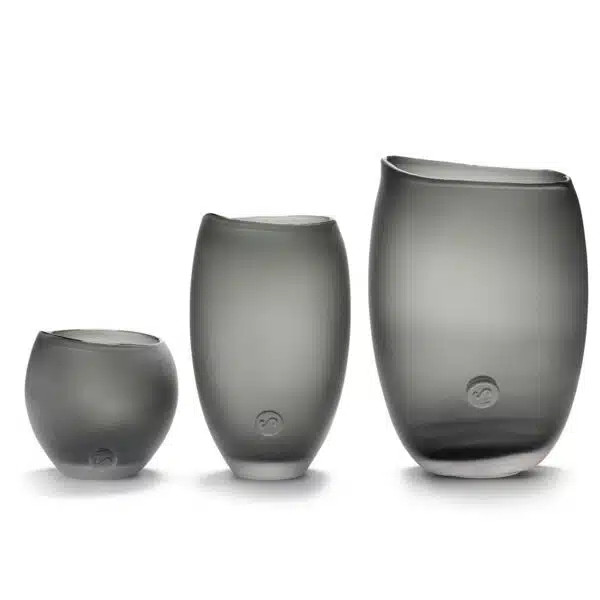 Helena vaas large grijs mat van Sempre